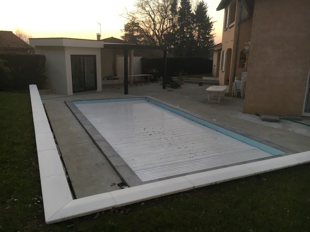 Maçonnerie ensemble piscine + pool-house