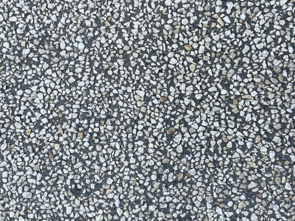 détail béton désactivé