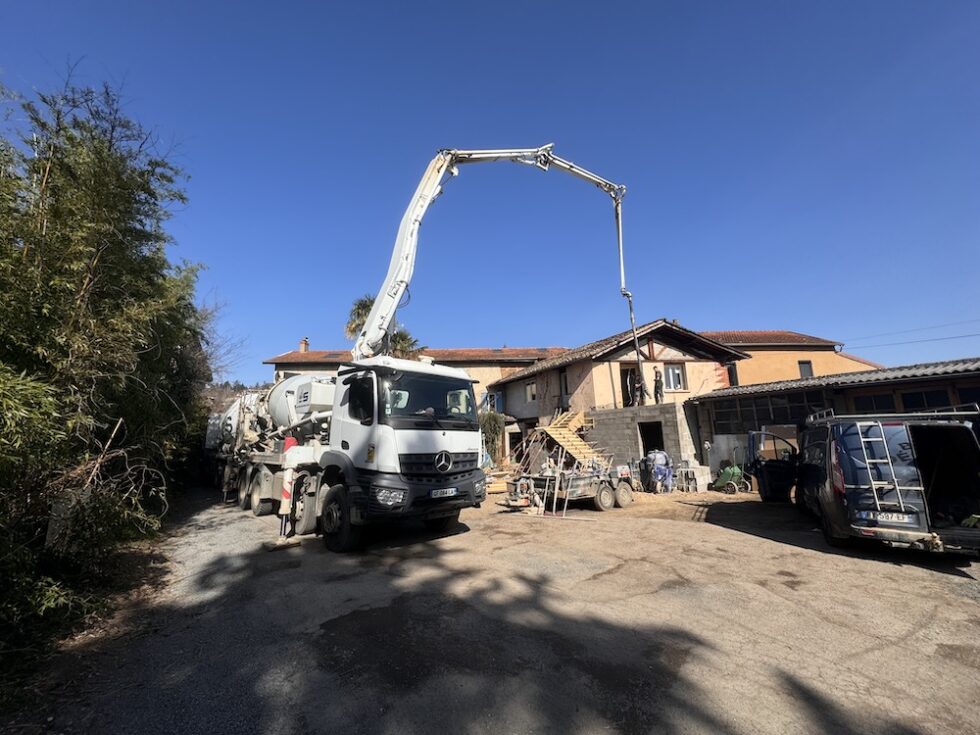 acheminement matériaux